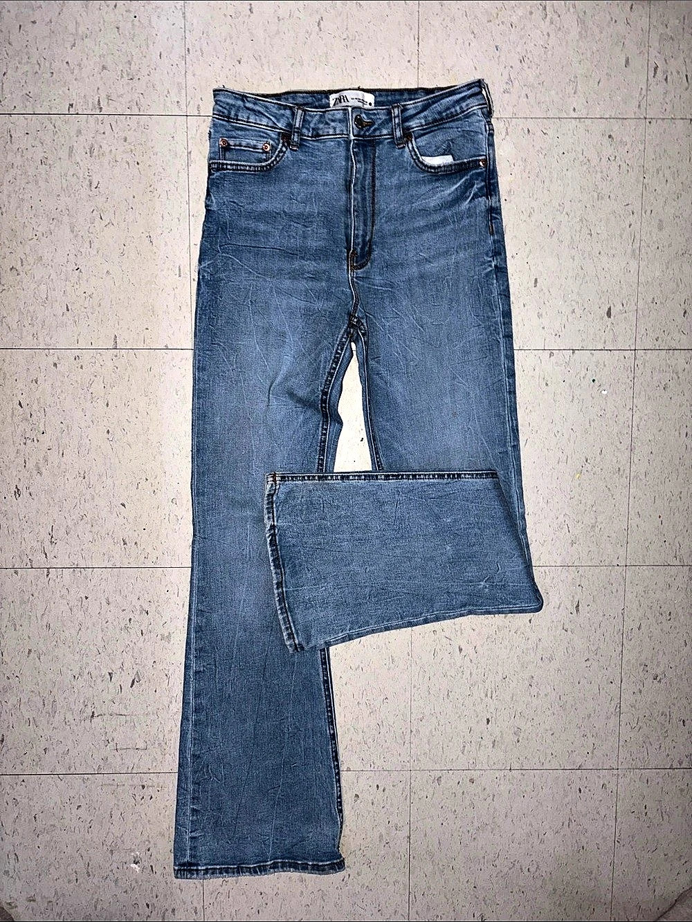 ZARA Women's Flare Jeans Size 8